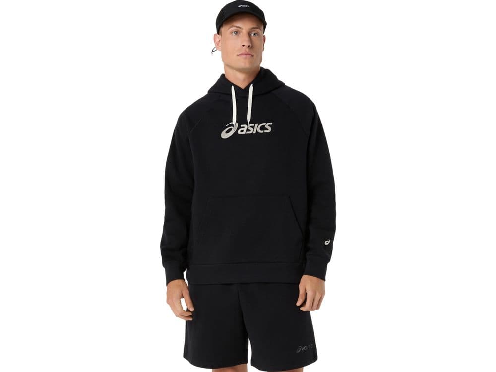 ASICS LOGO FLEECE PULLOVER HOODIE